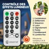 CASARIA® Guirlande de Noël lumineuse 5m 100 LED blanc chaud Voir les images du produit 3