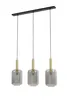 Light & Living - suspension - Lekar - bronze - verre verre Voir les images du produit 3