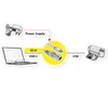 ROLINE USB 3.2 Gen 1 Aktives Repeater Kabel, Typ A - C, Produktbild-Vorschau 2