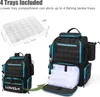 Lixada Angeln Rucksack wasserdicht Angeln Tackle Storage Produktbild-Vorschau 7