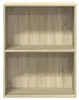 vidaXL Regał na książki 2 przegrody dąb sonoma 60x30x76,5 Podgląd zdjęcia produktu 4