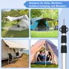 4x Zeltstange, Tarpstange, Zeltstäbe, Teleskopstange, Produktbild-Vorschau 4