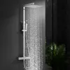 HOMELIVE Duschsystem mit Thermostat 38℃ Duscharmatur Produktbild-Vorschau 1