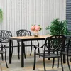 Outsunny Gartentisch für 6 Personen Esstisch Aluminiumtisch Produktbild-Vorschau 2