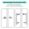 Falttür Duschkabine 90x90x185cm Eckeinstieg Duschabtrennung Produktbild-Vorschau 10