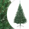 vidaXL Semi-sapin de Noël artificiel avec support Vert 180 Voir les images du produit 8