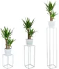 HowHomely Modern Pflanzenständer, Blumenhocker aus Metall Produktbild-Vorschau 9