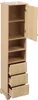 Merax Badezimmerschrank Vitrinen, Hochschrank mit 3 Produktbild-Vorschau 11