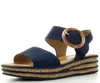 Gabor Sandalette 550.36, Rauleder, Blau, Damen Produktbild-Vorschau 56