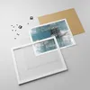 Gerahmtes Poster - Weißer Rahmen - Abstraktion Modern Produktbild-Vorschau 4
