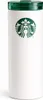 Starbucks Snow Tumbler bílý zelený s víčkem izolovaný 476 Náhled obrázku produktu 2