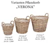 Pflanzkorb VERONA-8 Rund ca. D35cm mit Henkeln Produktbild-Vorschau 4