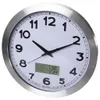 Orologio da parete Perel 35 cm bianco e argento Anteprima dell’immagine prodotto 3