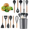 OKWISH Set kuchyňských pomůcek silikon - 12dílný set Náhled obrázku produktu 8