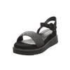 TAMARIS Damen Wedge/Plat Sand Art: 1-1-28252-28 in black Produktbild-Vorschau 4