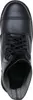 A top-down view of a black boot. Produktbild-Vorschau