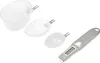 A set of digital measuring spoons and a digital scale. Produktbild-Vorschau