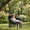Luverno® závěsné křeslo s polštářem – průměr 62 cm – do 150 Náhled obrázku produktu 6