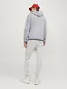 JACK&JONES CORE JCOFUSION SWEAT ZIP HOOD NOOS Light Grey Produktbild-Vorschau 22