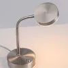 JUST LIGHT HENSKEN LED Tischleuchte Warmweiss 5W stahl Produktbild-Vorschau 8