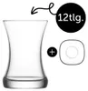 LAV Teegläser aus Glas mit Untersetzern, 12-teilig, 155 ml Produktbild-Vorschau 13