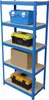 Étagère robuste Relaxdays, H x l x P 180 x 60 x 30 cm, Voir les images du produit 1