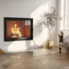 Glasbodenplatte für Kaminofen 125x50 cm – Robuste Kamin Produktbild-Vorschau 3