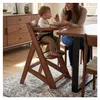 Buxibo Houten Groeistoel voor Kinderen - Inclusief eetplank Productafbeelding-voorbeeld 2