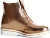 topschuhe24 1103 Damen Stiefeletten Boots Derby, Farbe:Rose Produktbild-Vorschau 1