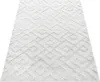 Teppich Wohnzimmer Hochflor Creme 280x370 Rechteck Produktbild-Vorschau 1