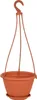 Pot de fleurs suspendu GALICIA plastique terre cuite d25cm Voir les images du produit 1