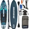 SUP Board aufblasbar 11'6 Combo Forest Grey – Set mit Produktbild-Vorschau 1