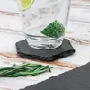 Argon Ta Sechseckige Untersetzer aus Schiefer – 9,5 cm – 24 Produktbild-Vorschau 5