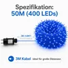 50M 400LEDs 8 Modi Lichterkette Strom, Timer, Merkfunktion, Produktbild-Vorschau 7