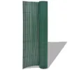vidaXL Płot ogrodowy dwustronny PVC 150×500 cm Zielony Podgląd zdjęcia produktu 1