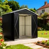 Geräteschuppen Gerätehaus Metall Fundament Gartenhaus Produktbild-Vorschau 8