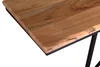 Beistelltisch Laptoptisch massiv natur 47,5x27x67,5 cm Produktbild-Vorschau 3