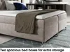 MEBLINI Boxspringbett mit Bettkasten - Gepolstert Produktbild-Vorschau 4
