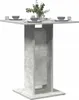 vidaXL Bistro stôl Concrete Grey 60x60x75 cm Drevo Materiál Náhľad obrázku produktu 2