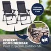 Casaria Set 2 Sedie da Giardino Pieghevoli Regolabili 7 Anteprima dell’immagine prodotto 6