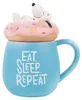 Erik - Kubek 3D Snoopy Eat Sleep Repeat 500ml – Oficjalny Náhľad obrázku produktu 1
