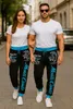 Damen Jogging-HOSE | Monte Carlo 592 Schwarz/Blau XXL Produktbild-Vorschau 8