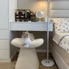 Hocker für Wohnzimmer, Schminkhocker, Einzelstuhl, Produktbild-Vorschau 3