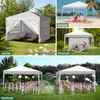 FCH Faltpavillon 3 x 3m Pop Up Pavillon Faltbar Wasserdicht Produktbild-Vorschau 8