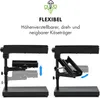 Demonstration of the adjustable features of a cheese raclette grill. Produktbild-Vorschau