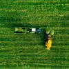 Muralo XXL Selbstklebende FOTOTAPETE FELD Traktor Aussicht Produktbild-Vorschau 6