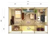 Palmako Ferienhaus Sandra 25,6 + 11,1 m² - 44 mm Produktbild-Vorschau 4