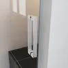 120x195cm Schiebetür Nischentür Duschwand Duschabtrennung Produktbild-Vorschau 8