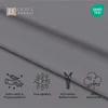 Seitenschläferkissen Bezug 40x145 cm aus 100% Baumwolle, Produktbild-Vorschau 3