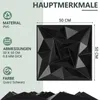 Clanmacy 12pcs 3D Paneele Wandpaneele Polyvinylchlorid PVC Produktbild-Vorschau 2